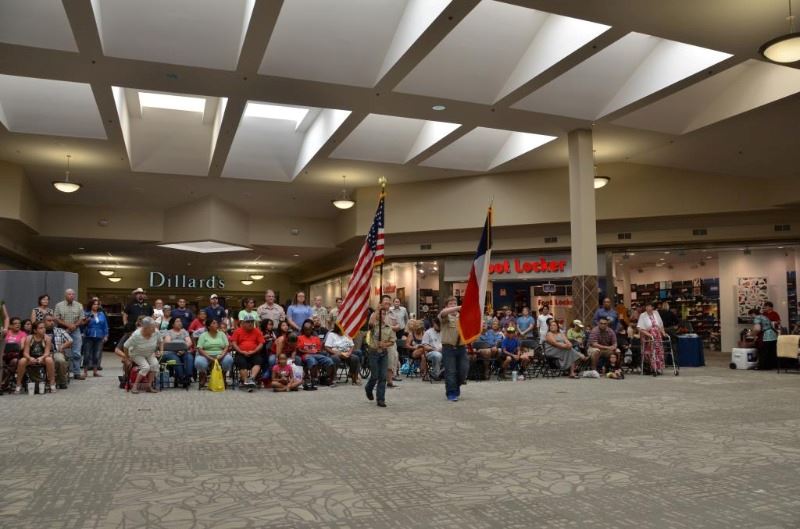 NNO Kick-Off Party 2015 - Boy Scouts with Flags