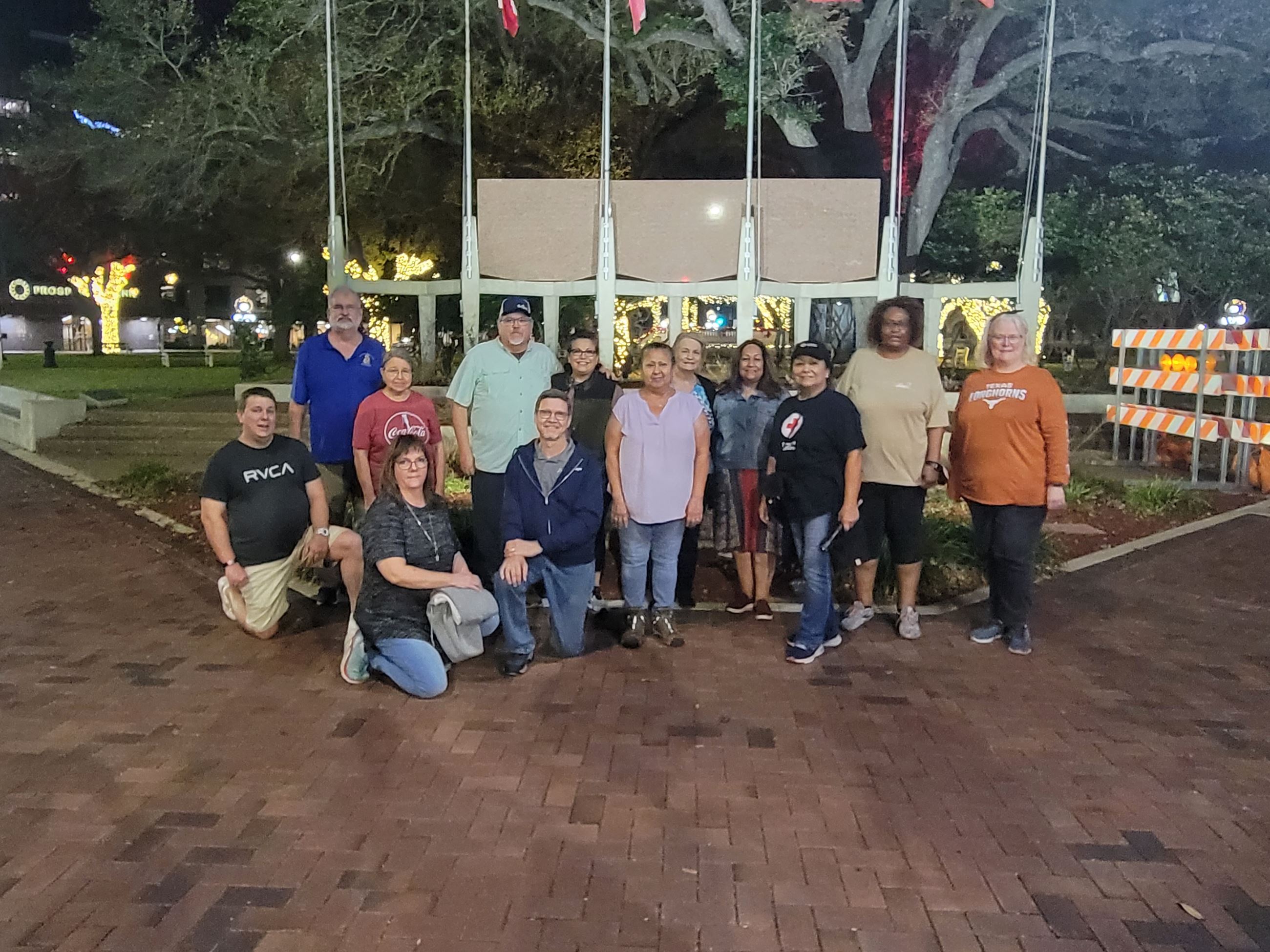 Members of the Walk N Talk program