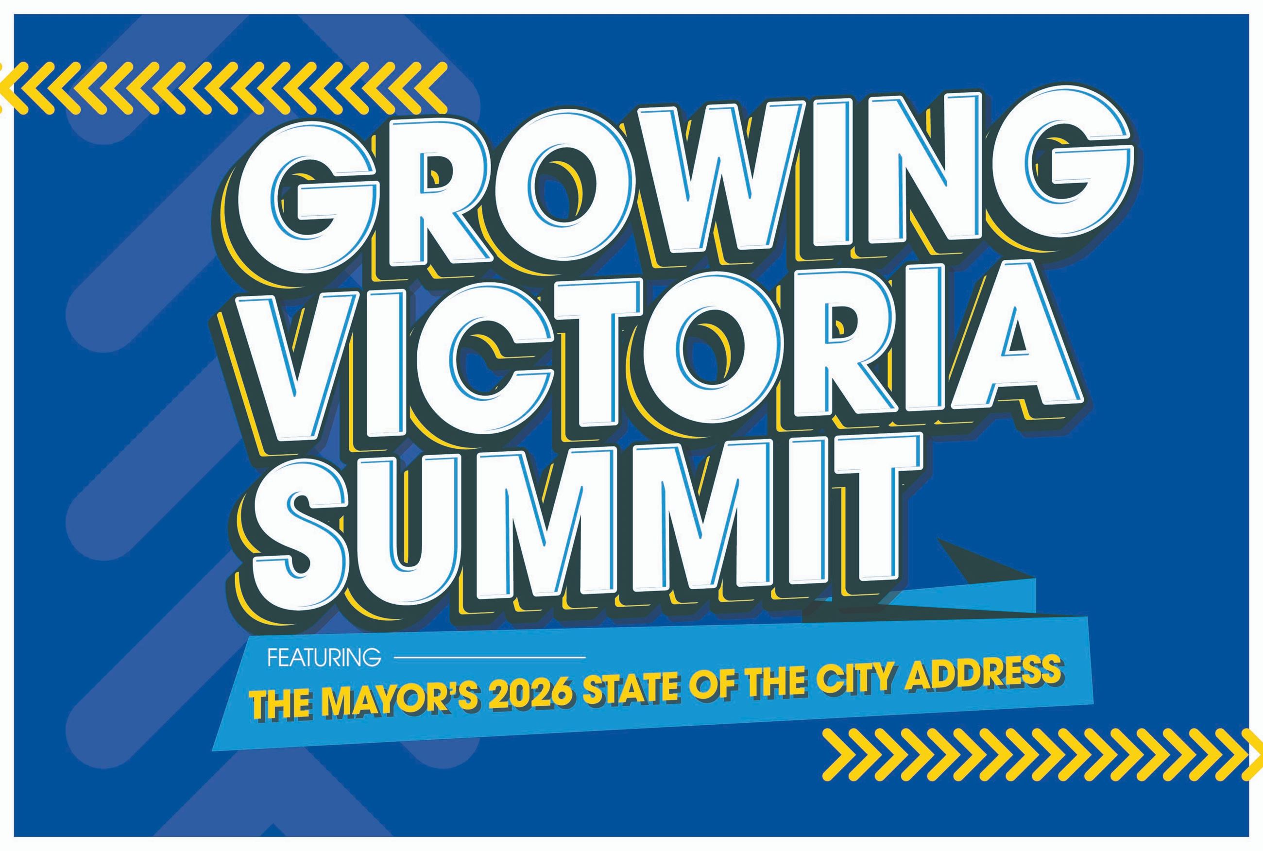Growing Victoria Summit featuring the mayor's 2026 State of the City address